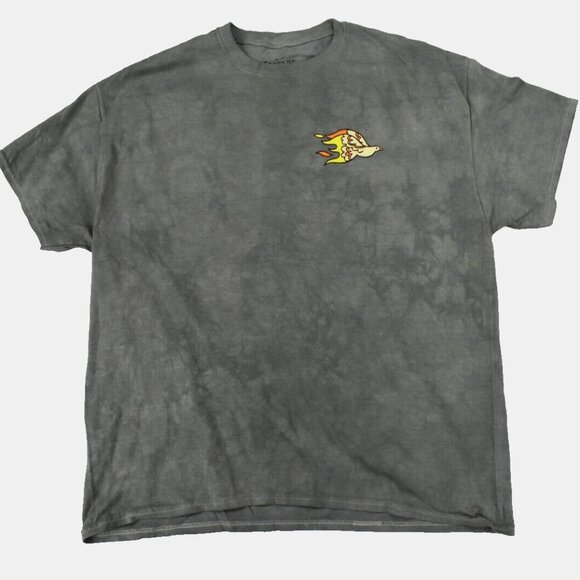 Empyre Mens Here For A Good Time Not A Long Time Green Tee Shirt New Large - Picture 1 of 4